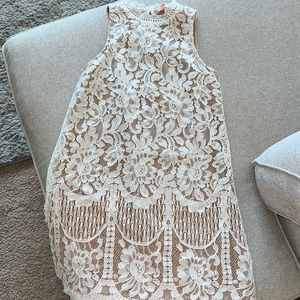 Lace bridal dress